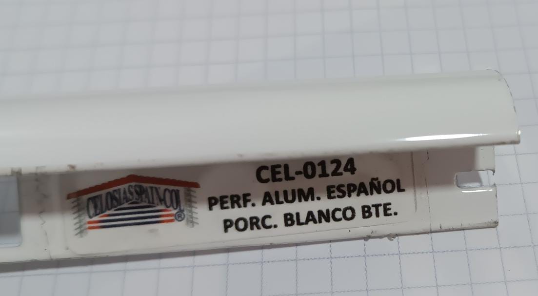 0124 PERFIL ALUMINIO